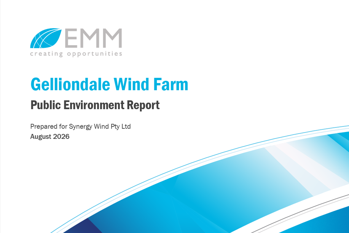 EPBC 2023/09577 – Draft Public Environment Report